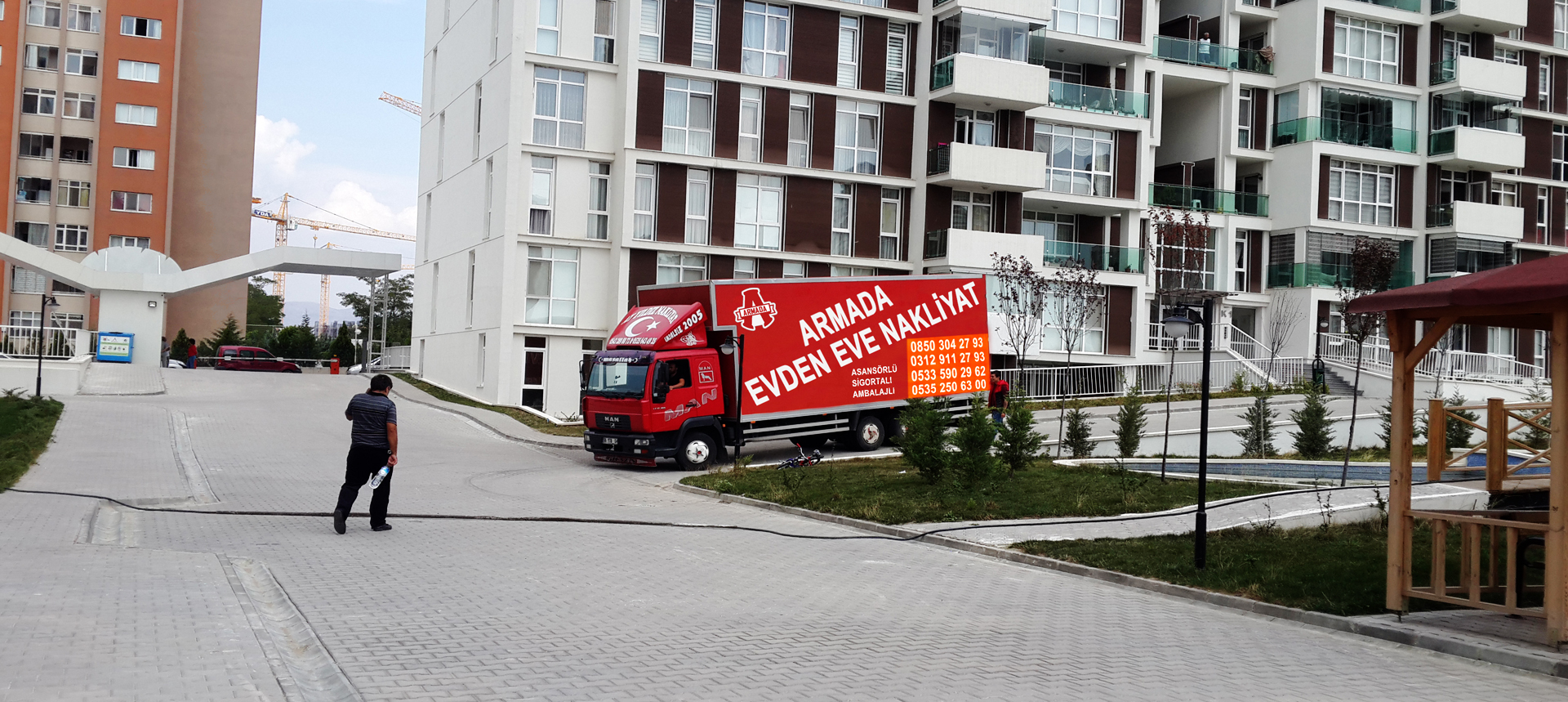 armada evden eve nakliye araçı