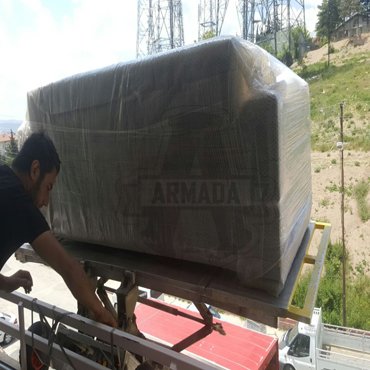 Nakliye araçındaki eşyalar